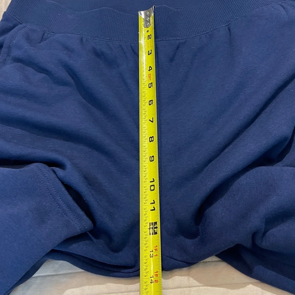 Terra & Sky WOMENS SIZE 0X 14W BLUE SWEAT  Pants PULL ON ELASTIC WAISTBAND